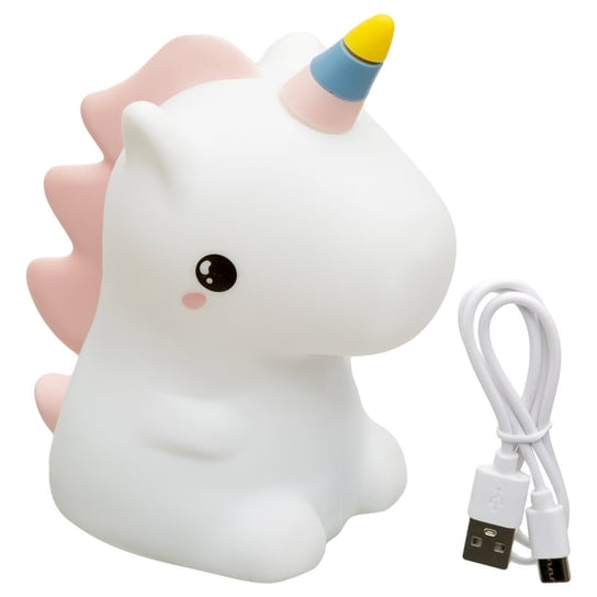 Lampka LED, REBEL Unicorn, Silikon, USB Empik