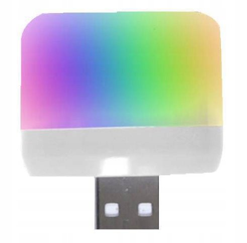 LAMPKA LED RGB Tęczowa na USB do TELEFONU TABLETA Inna marka