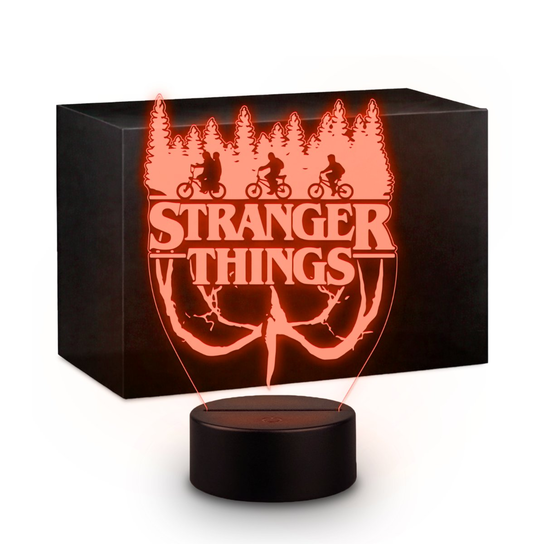 Stranger Things Led Lampka LED Stranger Things Prezent dla fana - Inna marka | Sklep EMPIK.COM
