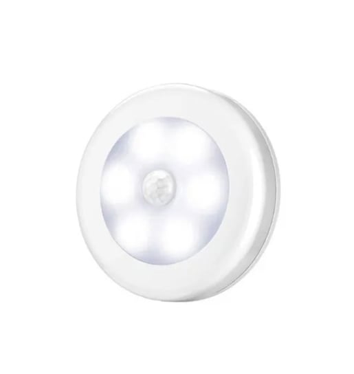 Lampka LED z czujnikiem ruchu na baterie - Barwa Biała Golda
