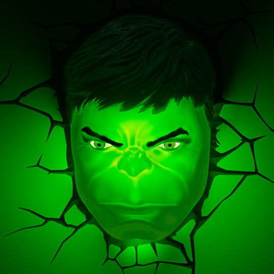 Lampka Marvel Hulk Głowa 3D Inna marka