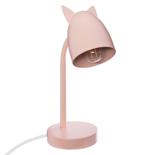 Lampka na biurko ATMOSPHERA Oreilles Rose, różowa, 18x12x31 cm Atmosphera for kids