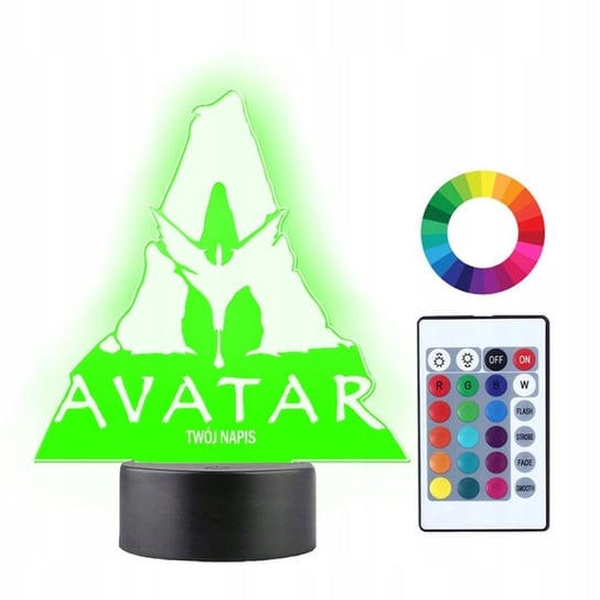 Lampka na biurko Avatar 16 kolorów LED PLEXIDO Plexido