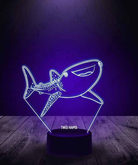 Lampka na biurko Baby Shark Rekin 16k. LED PLEXIDO Plexido