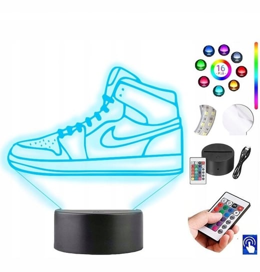 Lampka na biurko But Nike Air 16 kol. LED PLEXIDO Plexido