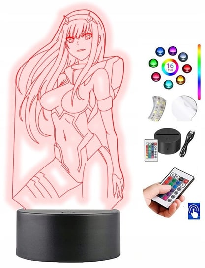 Lampka na biurko Darling in the Franxx LED PLEXIDO Plexido