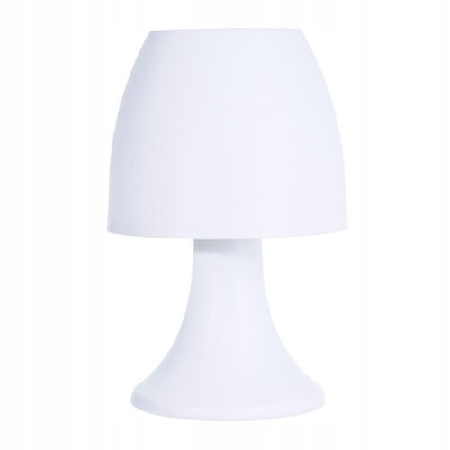 Lampka na biurko dekoracyjna biała Koopman