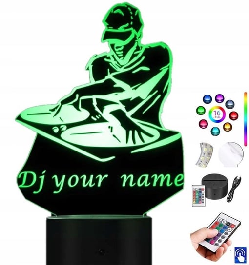 Lampka na biurko DJ Wodzirej 16Kolorów LED PLEXIDO Plexido