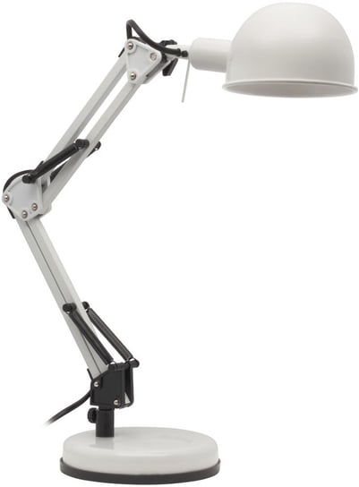 Lampka na biurko, do czytania KANLUX Pixa KT-40-W, biała, 40 W. Kanlux
