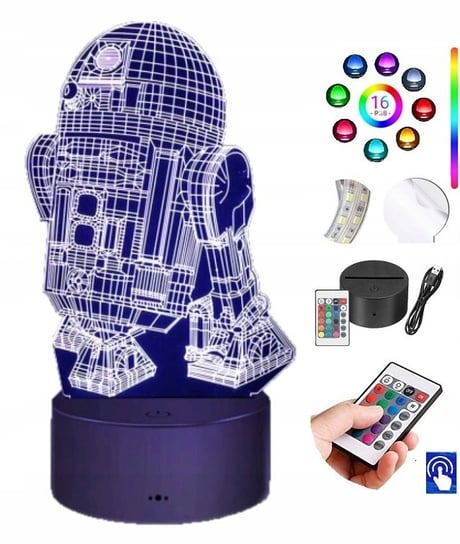 Lampka na biurko Droid R2-D2 Star Wars LED PLEXIDO Plexido