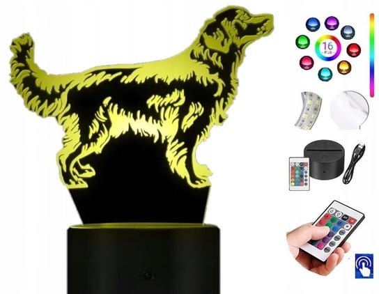 Lampka Na Biurko Golden Retriever 16 Led Plexido Plexido