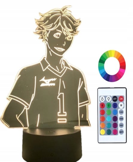 Lampka na biurko Haikyuu Shoyo 16kol LED PLEXIDO Plexido