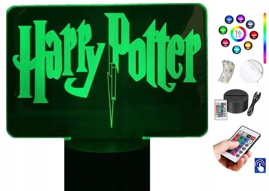 Lampka na biurko Harry Potter 16kol. LED PLEXIDO Plexido