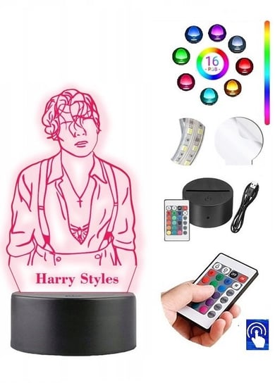 Lampka na biurko Harry Styles 16kol. LED PLEXIDO Plexido