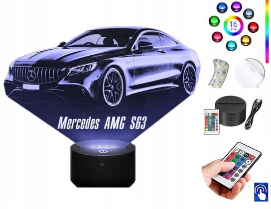 Lampka na biurko Mercedes AMG 16 kol. LED PLEXIDO Plexido