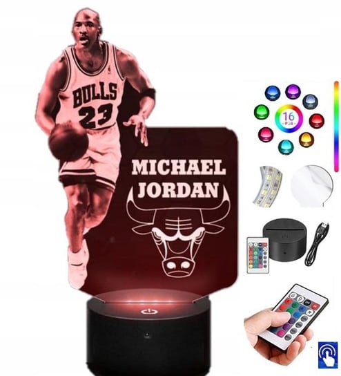 Lampka na biurko Michael Jordan NBA 16 LED PLEXIDO Plexido