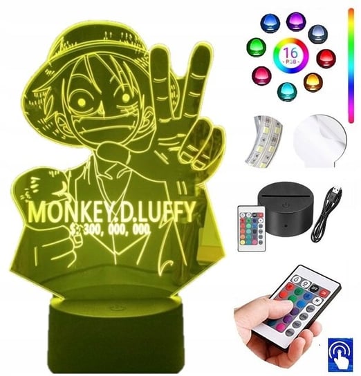 Lampka na biurko Monkey One Piece Anim LED PLEXIDO Plexido