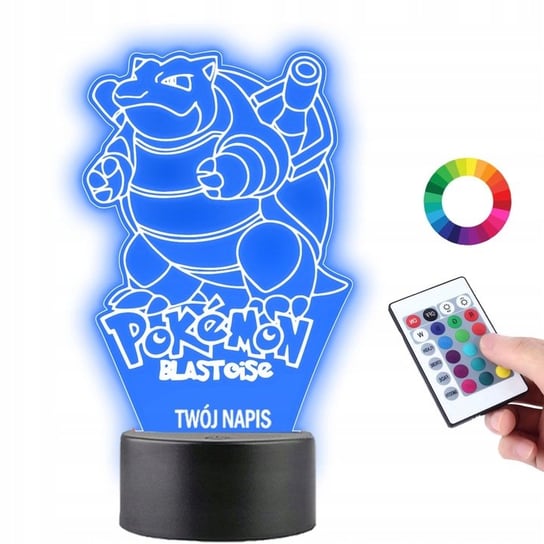 Lampka na biurko Pokemon Blastoise LED PLEXIDO Plexido