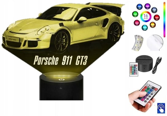 Lampka na biurko Porsche 911 16kolorów LED PLEXIDO Plexido