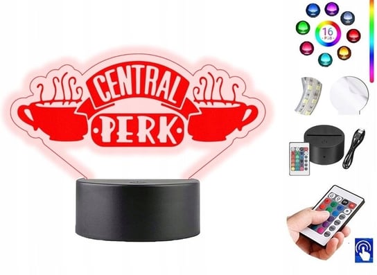 Lampka na biurko Przyjaciele Central Perk PLEXIDO Plexido