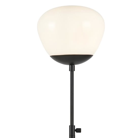 Lampka na biurko Rise 108545 Markslojd metalowa szklana czarna biała Markslojd