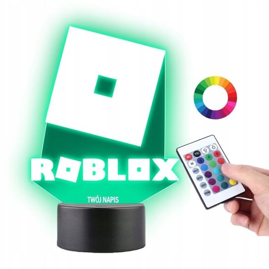 Lampka na biurko roblox gra 16 kolorów led plexido Plexido