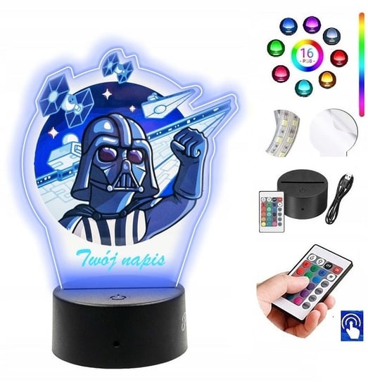 Lampka na biurko Star Wars Darth Vader LED Plexido