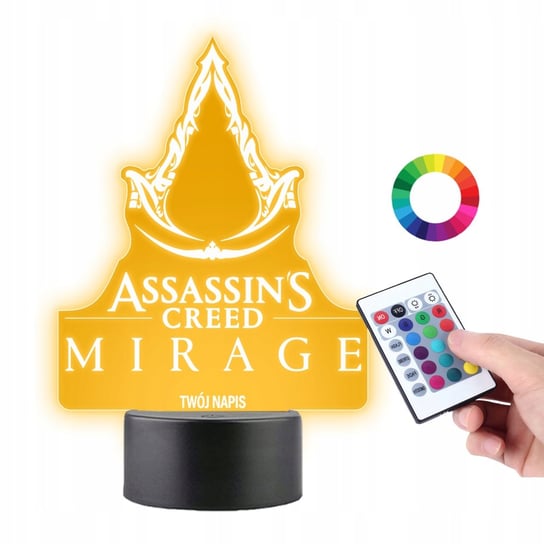 Lampka na Biurko Statuetka Assasin's Creed Mirage Plexido