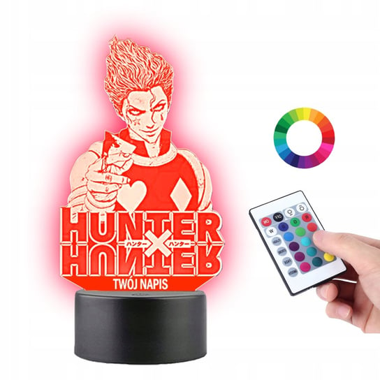 Lampka na Biurko Statuetka Hunter x Hunter Hisoka Plexido