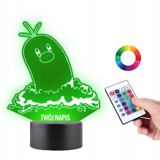 Lampka na Biurko Statuetka Led Anime Pokemon Diglett Grawer Prezent Plexido Plexido