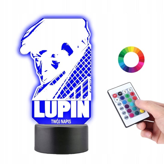 Lampka na Biurko Statuetka Led Lupin Serial Plexido
