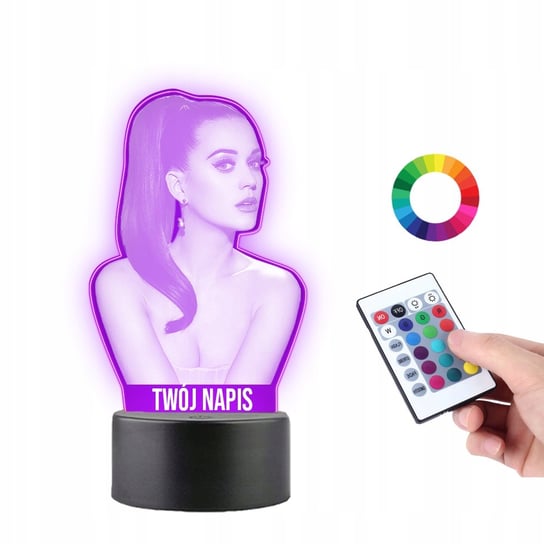 Lampka na Biurko Statuetka Led Piosenkarka Pop Katy Perry Prezent Plexido Plexido