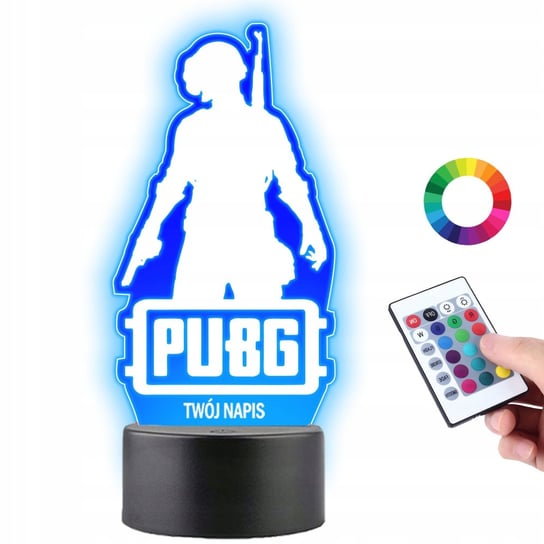 Lampka Na Biurko Statuetka Led Pubg Playerunknown’S Battlegrounds Gaming Plexido