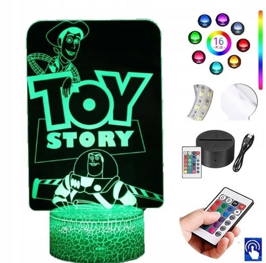 Lampka na biurko Toy Story 16kolorów LED PLEXIDO Plexido