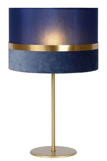 Lampka na biurko Tusse 10509/81/35 Lucide glamour niebieska złota Lucide