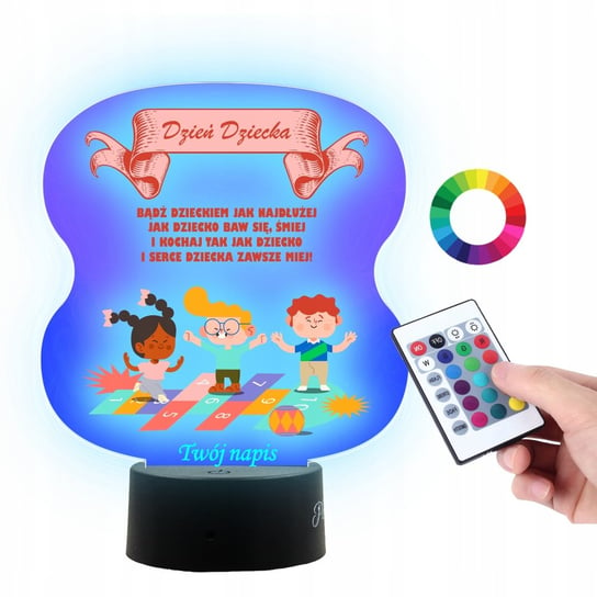 Lampka na biurko UV Led Prezent na Dzień Dziecka Plexido