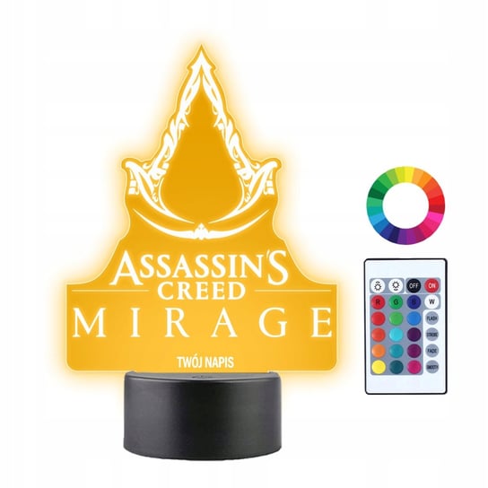 Lampka Nocna 3D LED Assasins's Creed Mirage Plexido