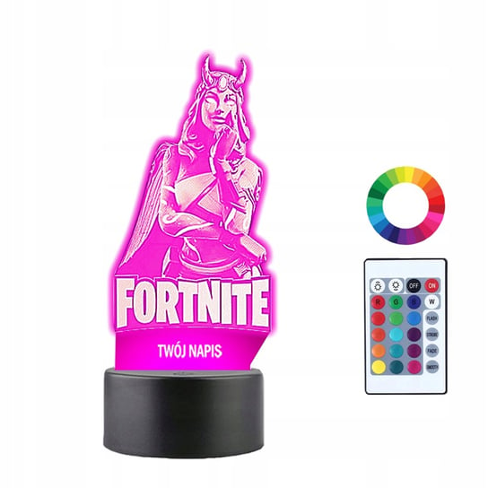 Lampka Nocna 3D LED Fortnite Postać Gra Plexido