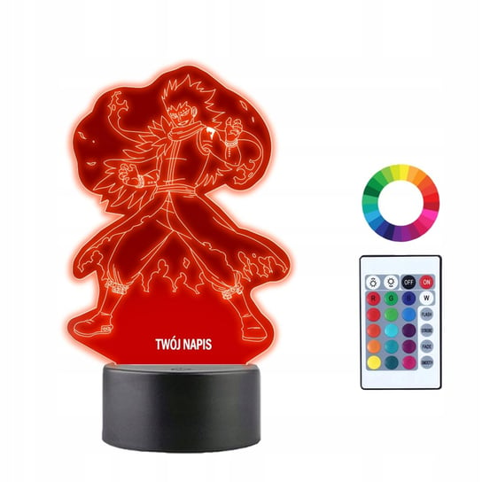 Lampka Nocna 3D LED Gajeel Redfox Fairy Tail Plexido