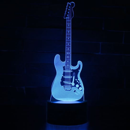 Lampka nocna 3D LED "Gitara" Hologram Hedo