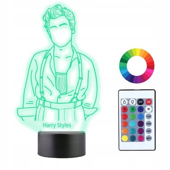 Lampka Nocna 3D Led Harry Styles Plexido