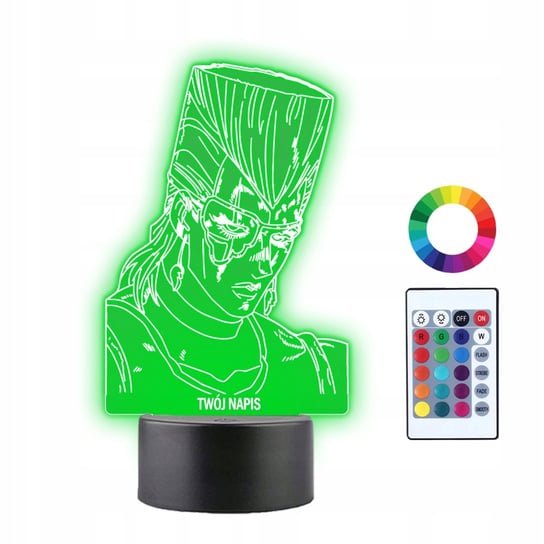 Lampka Nocna 3D LED Jojo Bizarre Adventure Anime Plexido