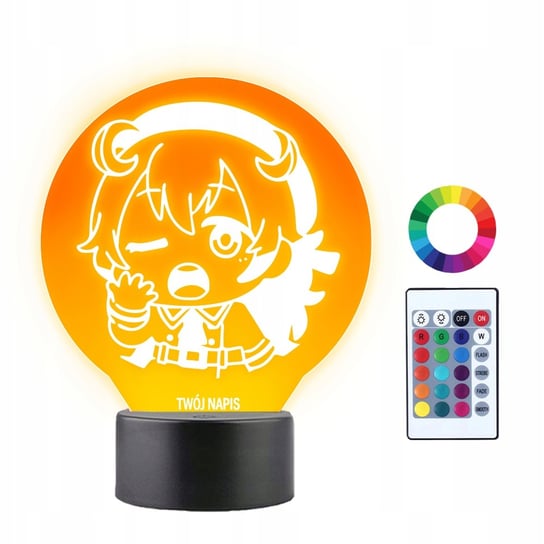 Lampka Nocna 3D LED Love Live! Konoe Kanata Anime Plexido