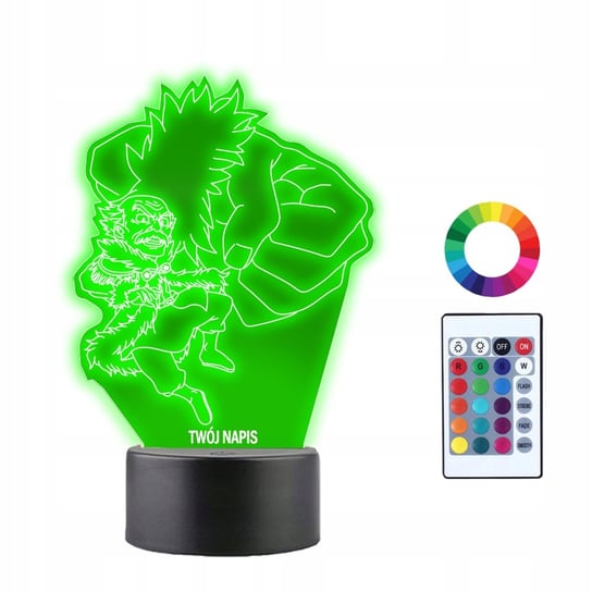 Lampka Nocna 3D LED Makarov Dreyar Fairy Tail Plexido