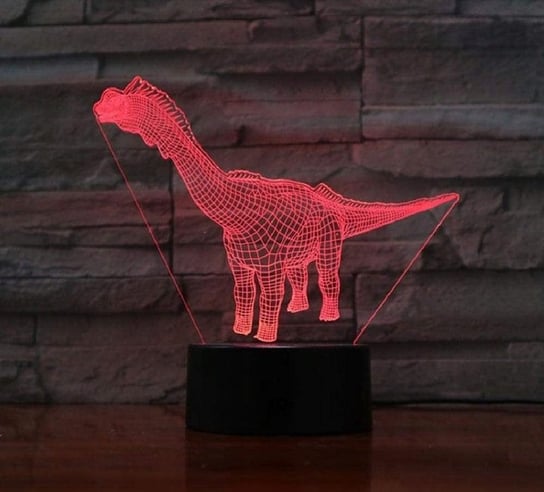 Lampka Nocna 3D LED Park Jurajski Imię Plexido Plexido
