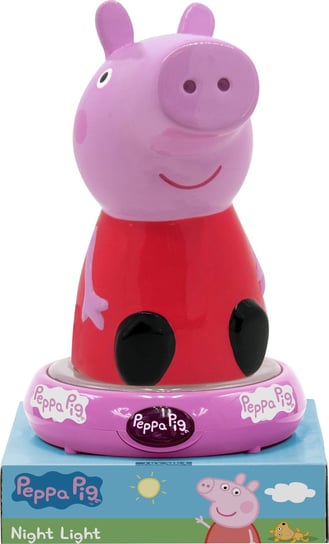 Lampka nocna 3D, Peppa Pig, 25 cm Kids Euroswan