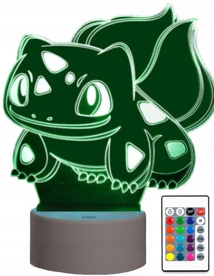 Lampka Nocna Dla Dzieci Bulbasaur Pokemon Go Led Inna marka