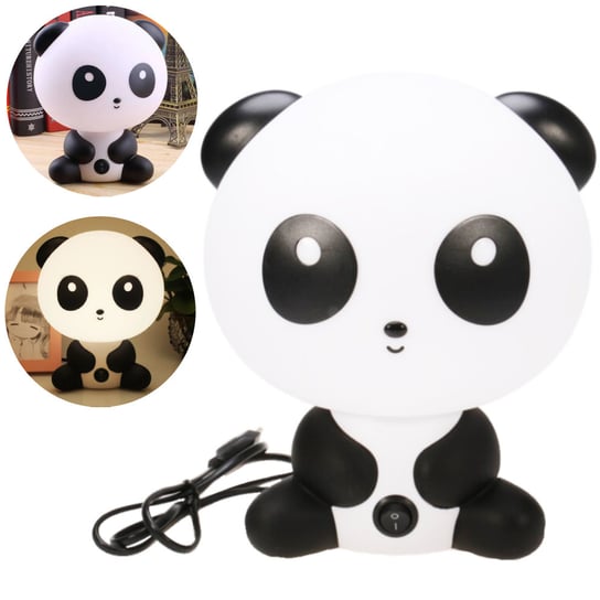 Lampka Nocna Dla Dzieci Panda Miś Prezent Biała Inna marka