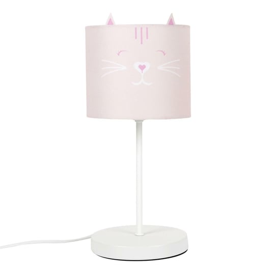 Lampka nocna dziecięca Kot różowa Intesi
