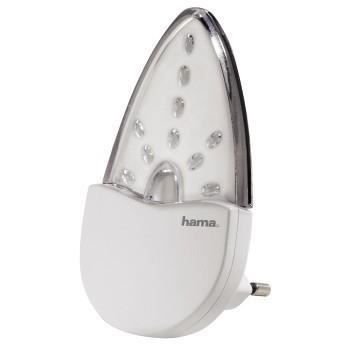 Lampka nocna Hama Amber - Biała - LED - 3W - 50000h Inna marka